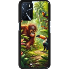 OPPO A16s Case Hülle - Tropischer Dschungel Tayrona