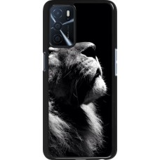 Oppo A16s Case Hülle - Lion looking up