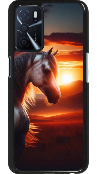 Coque OPPO A16s - Majestic Sunset Horse