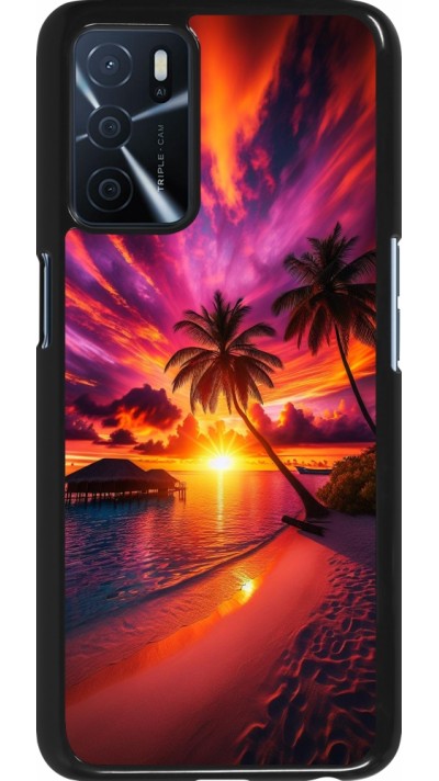 Coque OPPO A16s - Maldives Dusk Bliss