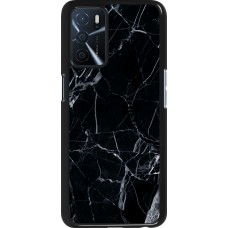 Oppo A16s Case Hülle - Marble Black 01