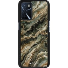 OPPO A16s Case Hülle - Oliv Marmor