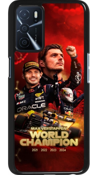 OPPO A16s Case Hülle - Max Verstappen Champion 2023