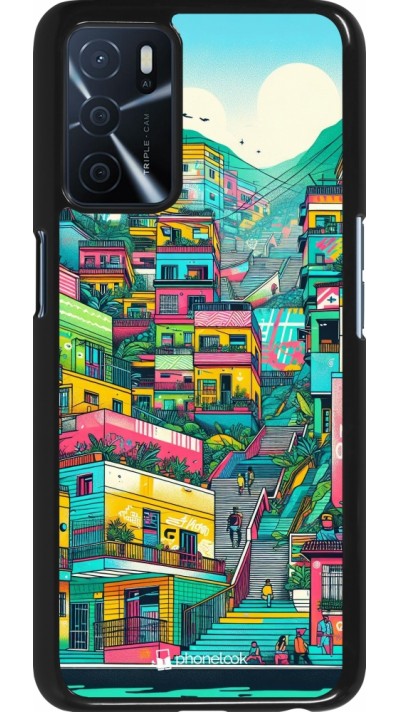 OPPO A16s Case Hülle - Medellin Comuna 13 Kunst