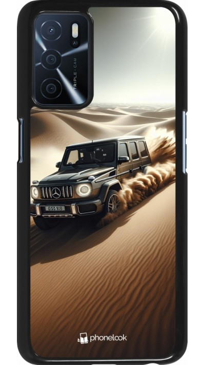 Coque OPPO A16s - Mercedes G Drift Desert