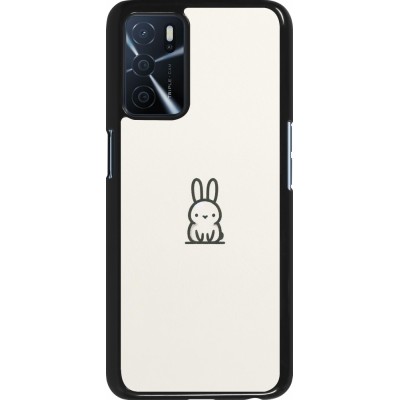 OPPO A16s Case Hülle - Minimal Häschen Süße