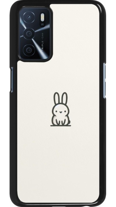 OPPO A16s Case Hülle - Minimal Häschen Süße