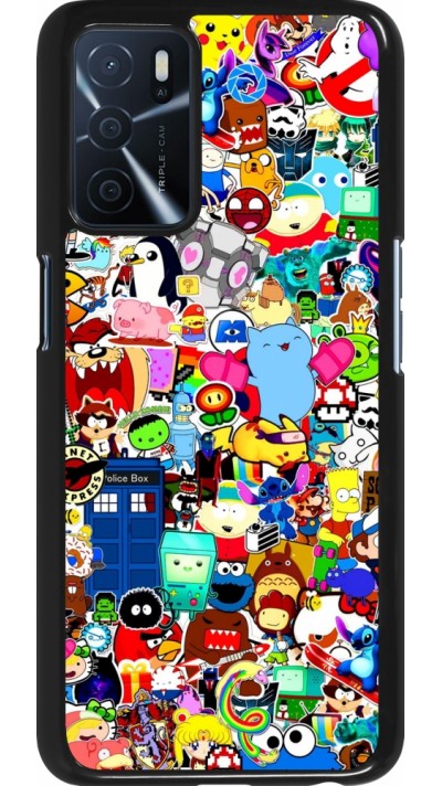 Coque Oppo A16s - Mixed cartoons