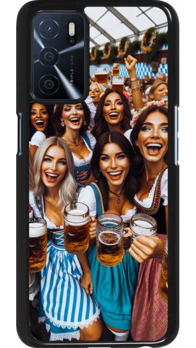 OPPO A16s Case Hülle - Oktoberfest Frauen