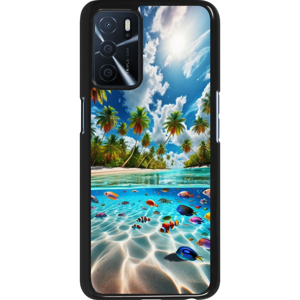 OPPO A16s Case Hülle - Strandparadies