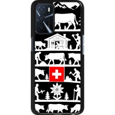 Coque OPPO A16s - Poya Suisse 1 noir