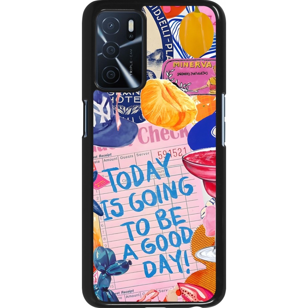 Coque OPPO A16s - Preppy Today is Going to be a good day