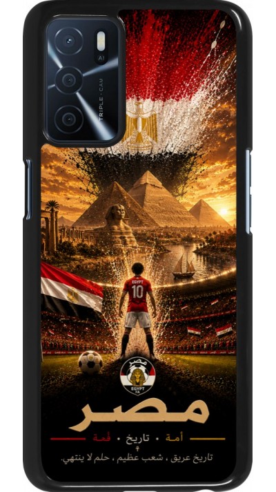 Coque OPPO A16s - Football Égypte splash 2026