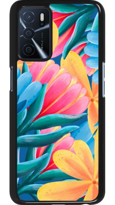 Coque OPPO A16s - Spring 23 colorful flowers
