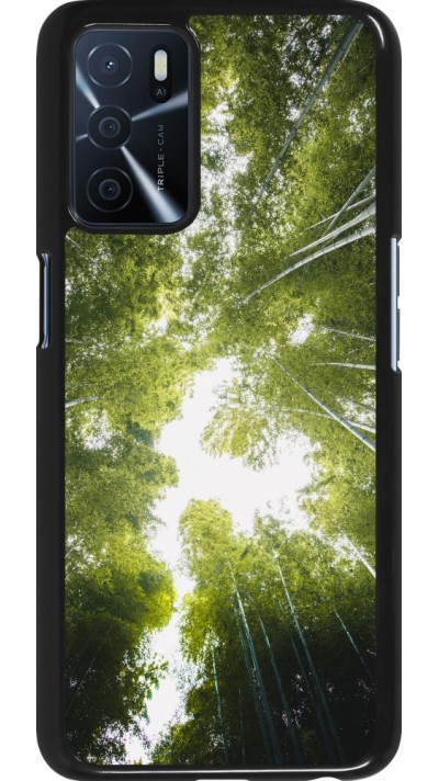 OPPO A16s Case Hülle - Spring 23 forest blue sky