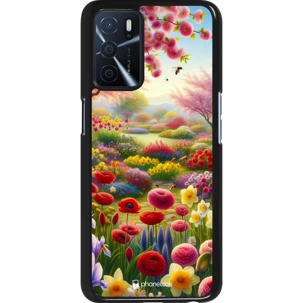 OPPO A16s Case Hülle - Frühling 25 Strauß Frühling