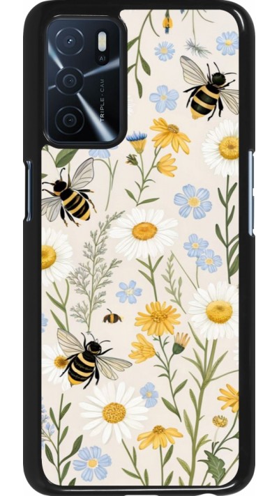 Coque OPPO A16s - Pattern bees 2026