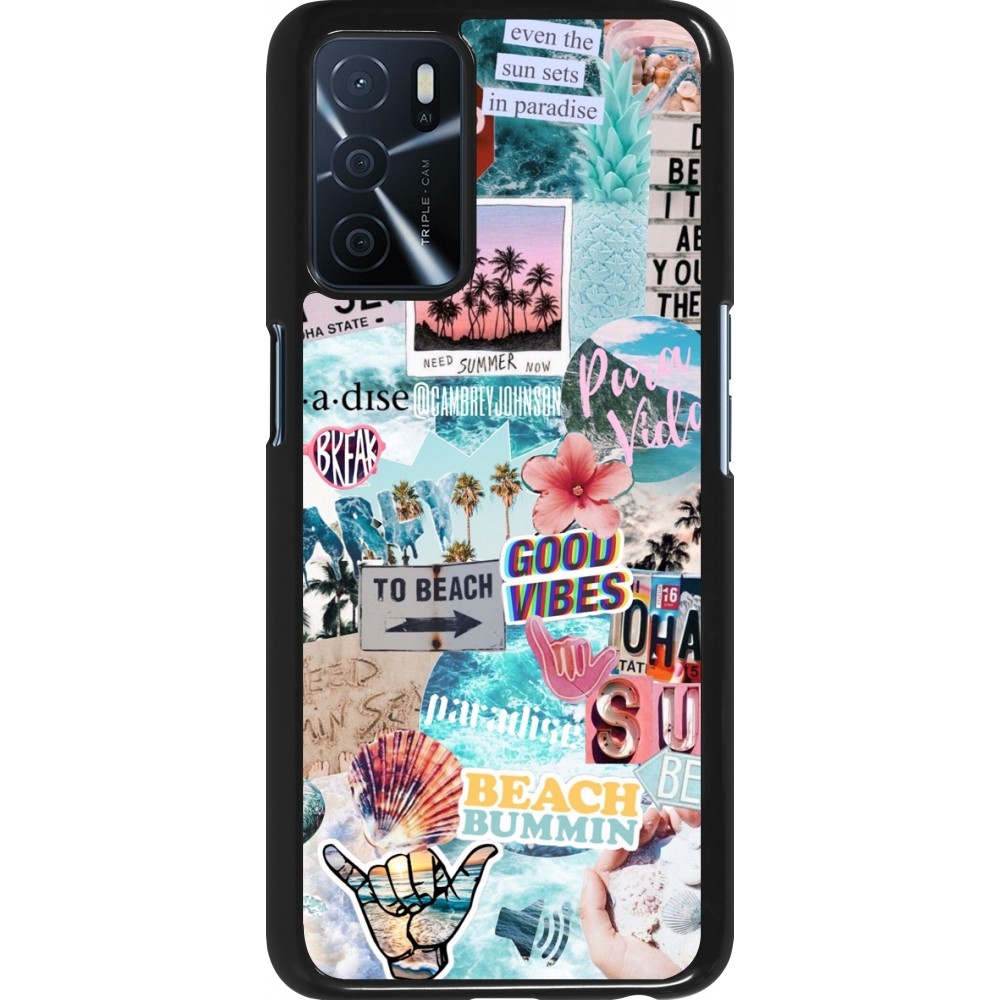 Oppo A16s Case Hülle - Summer 20 collage