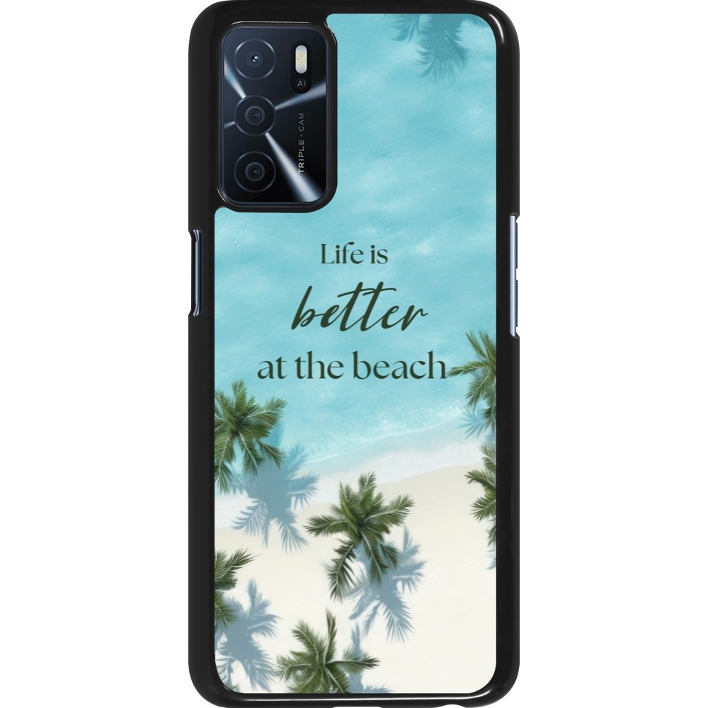 OPPO A16s Case Hülle - Summer 2025 Life is better at the beach