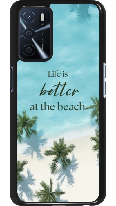 Coque OPPO A16s - Summer 2025 Life is better at the beach