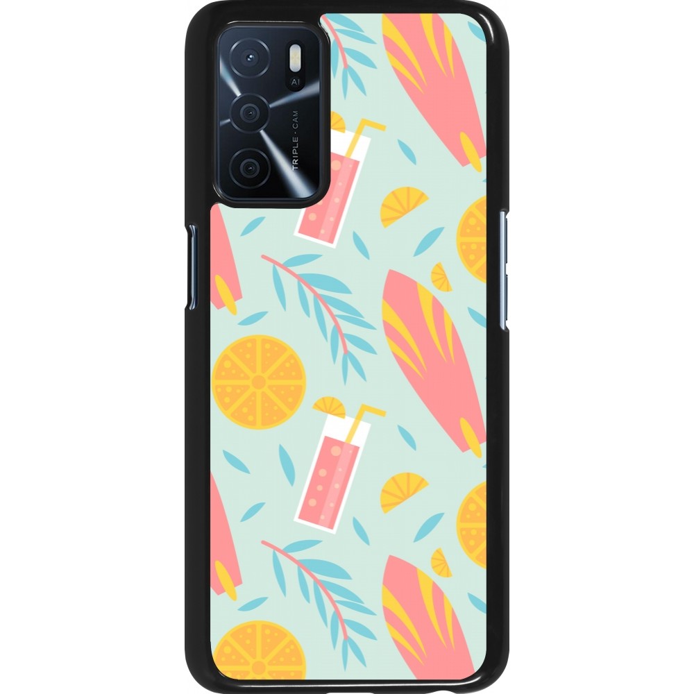 Coque OPPO A16s - Summer 2025 Pattern citron