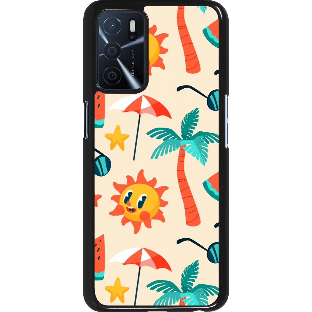 Coque OPPO A16s - Summer 2025 Pattern soleil