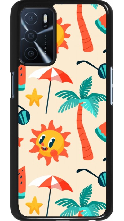 Coque OPPO A16s - Summer 2025 Pattern soleil