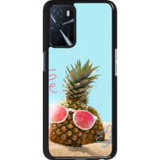 OPPO A16s Case Hülle - Pineapple with glasses Summer 2026