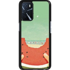 OPPO A16s Case Hülle - Views through a watermelon Summer 2026