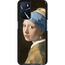 Coque OPPO A16s - Tableau art - La Jeune fille à la perle - Johannes Vermeer