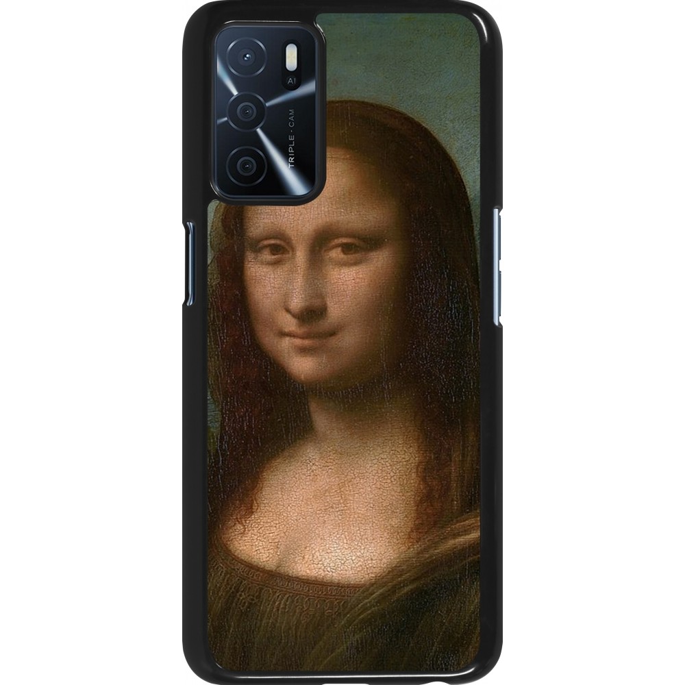 Coque OPPO A16s - Tableau art - La Joconde - Léonard de Vinci