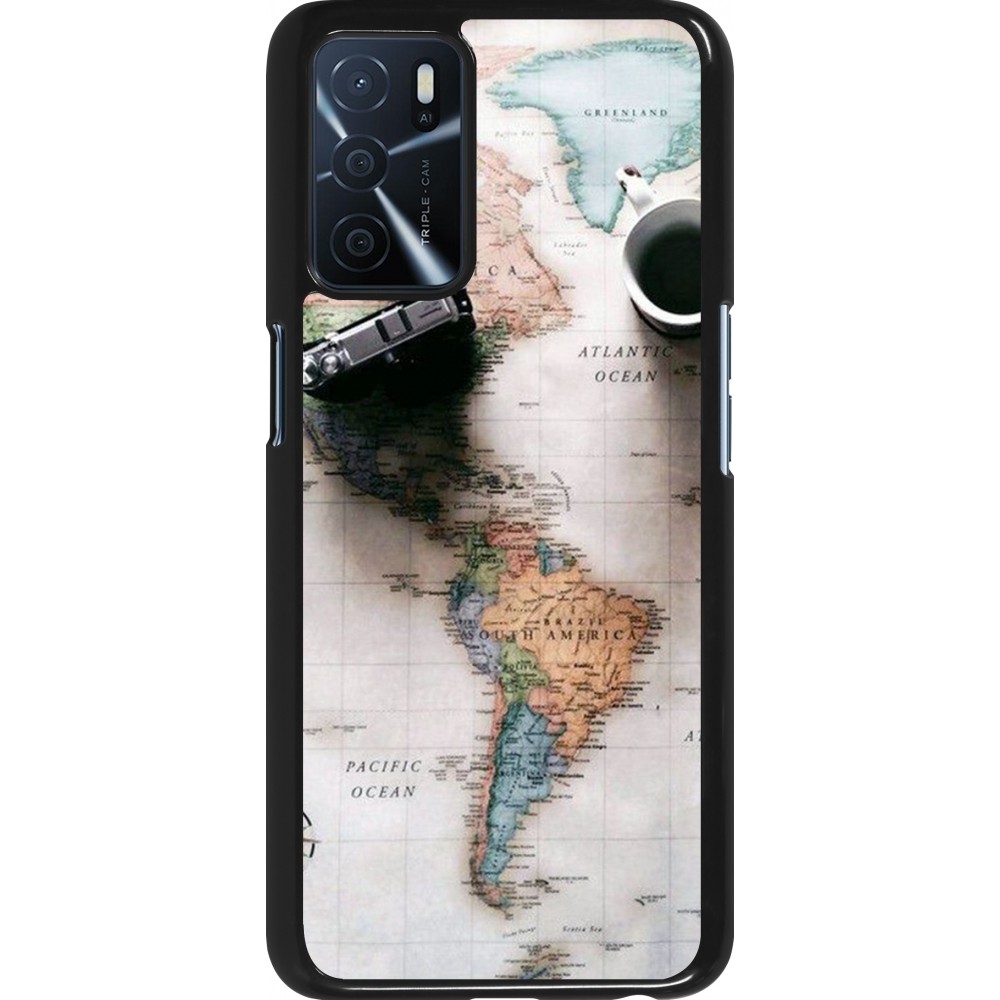Oppo A16s Case Hülle - Travel 01
