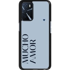 Coque OPPO A16s - Valentine 2024 mucho amor azul
