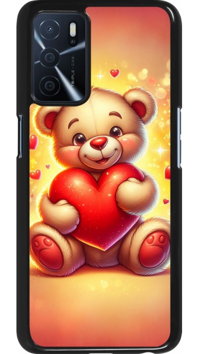 Coque OPPO A16s - Valentine 2024 Teddy love