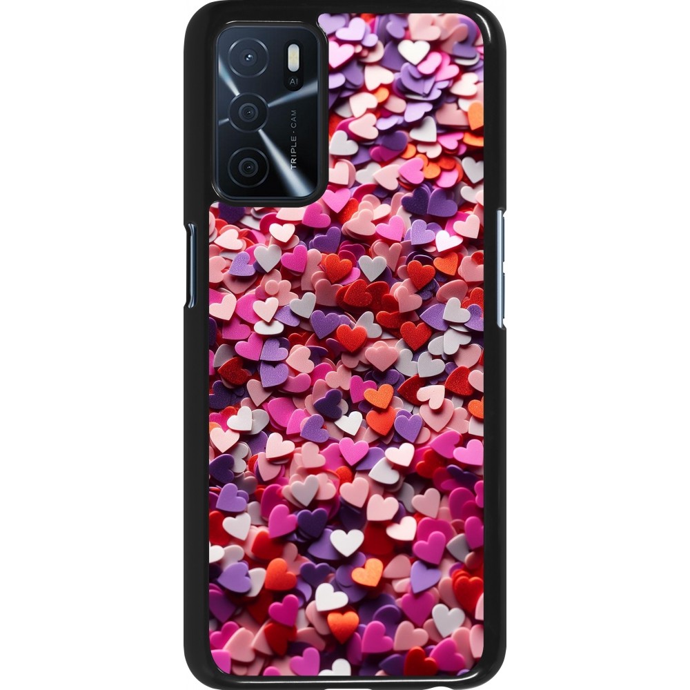 OPPO A16s Case Hülle - Valentin 2025 Konfetti