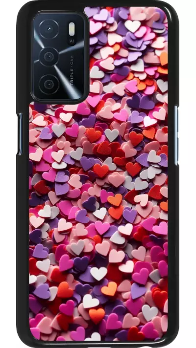 Coque OPPO A16s - Valentine 2025 Confetti