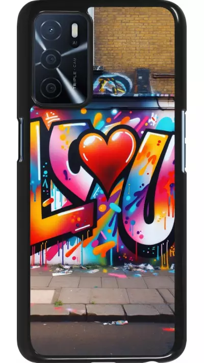 Coque OPPO A16s - Valentine 2025 Love U Tag