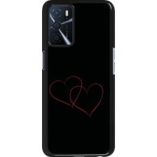Coque Oppo A16s - Valentine 2023 attached heart