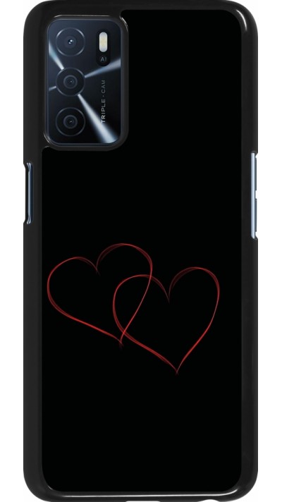 Coque Oppo A16s - Valentine 2023 attached heart