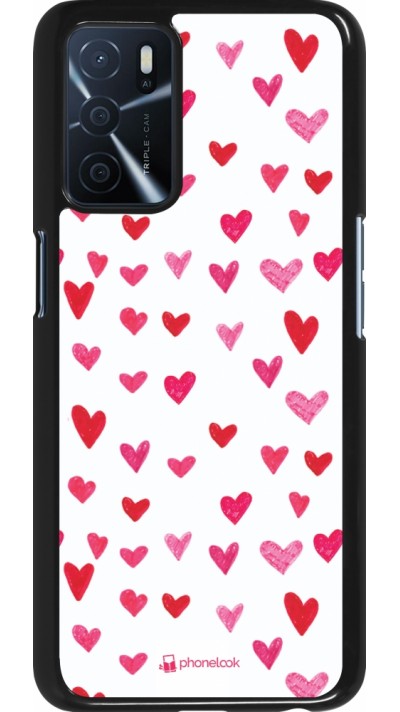 Coque Oppo A16s - Valentine 2022 Many pink hearts