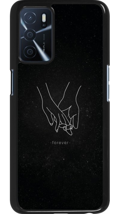Coque Oppo A16s - Valentine 2023 hands forever