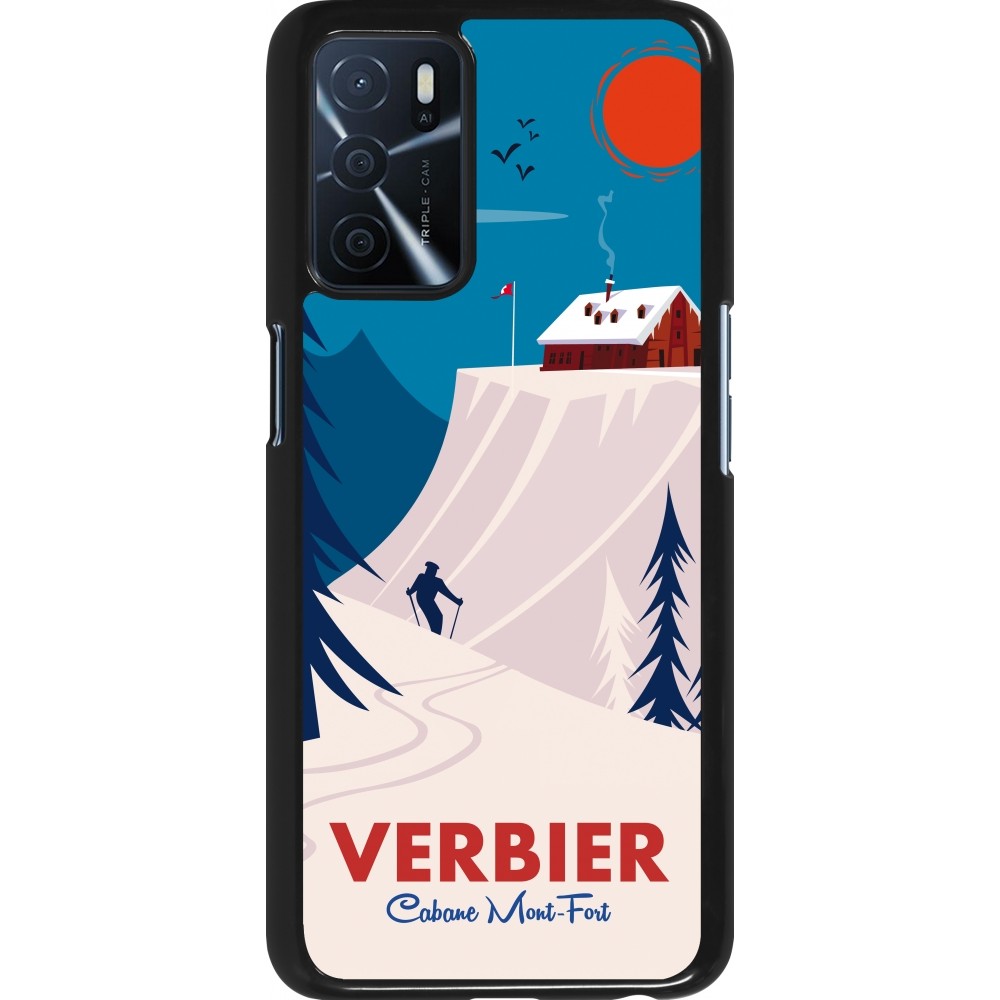 Coque Oppo A16s - Verbier Cabane Mont-Fort