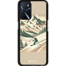 Coque OPPO A16s - Vintage Ski Mountain