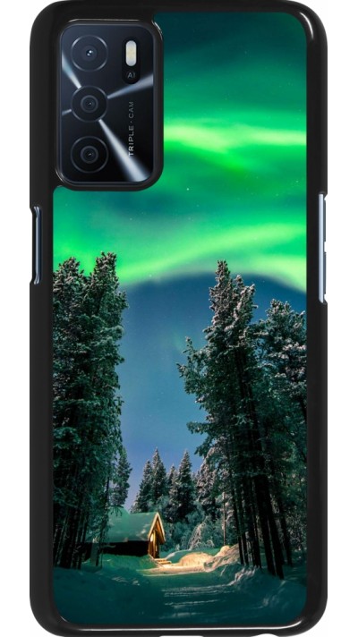 Coque Oppo A16s - Winter 22 Northern Lights