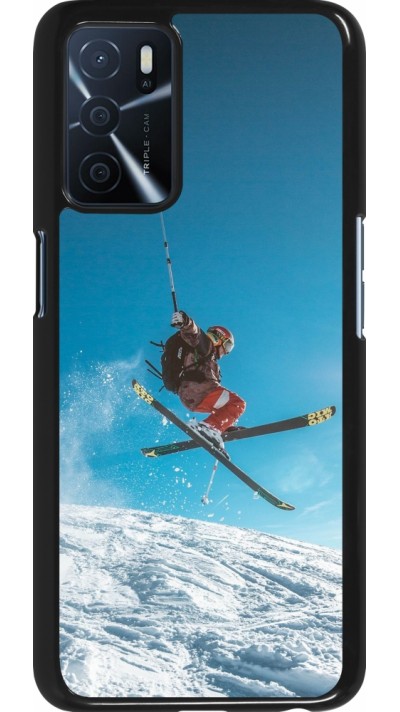 Oppo A16s Case Hülle - Winter 22 Ski Jump