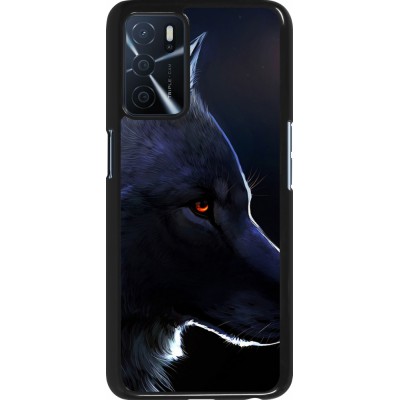 Oppo A16s Case Hülle - Wolf Shape