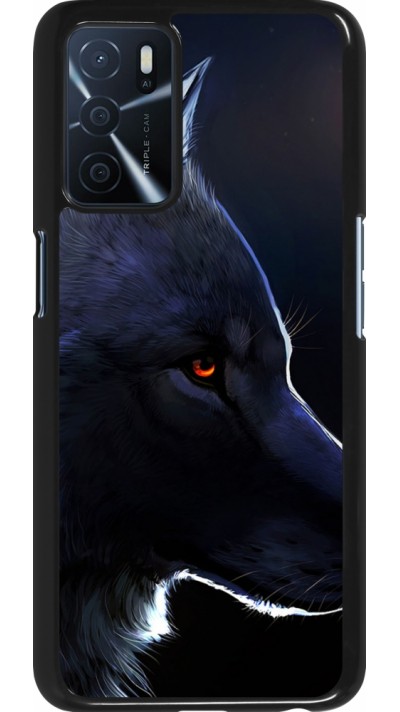 Coque Oppo A16s - Wolf Shape