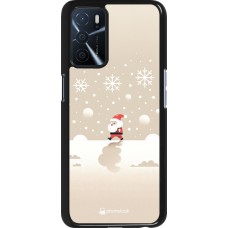 OPPO A16s Case Hülle - Weihnachten 2023 Minimalistischer Weihnachtsmann