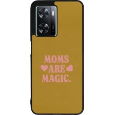 OPPO A57 5G Case Hülle - Silikon schwarz Mom 2026 Are Magic