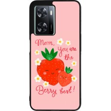 OPPO A57 5G Case Hülle - Silikon schwarz Mom 2026 Berry best
